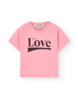 The Animal Observatory Pink Baby Love T-Shirt Set