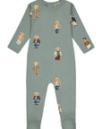 Crew Kids Jade Teddy Patter Pajama Footie