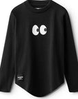 NuNuNu Black Side Eye Long Sleeve