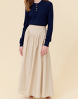 Soir Natural Laura Maxi Skirt