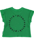Piupiuchick Green Chest Star T-Shirt