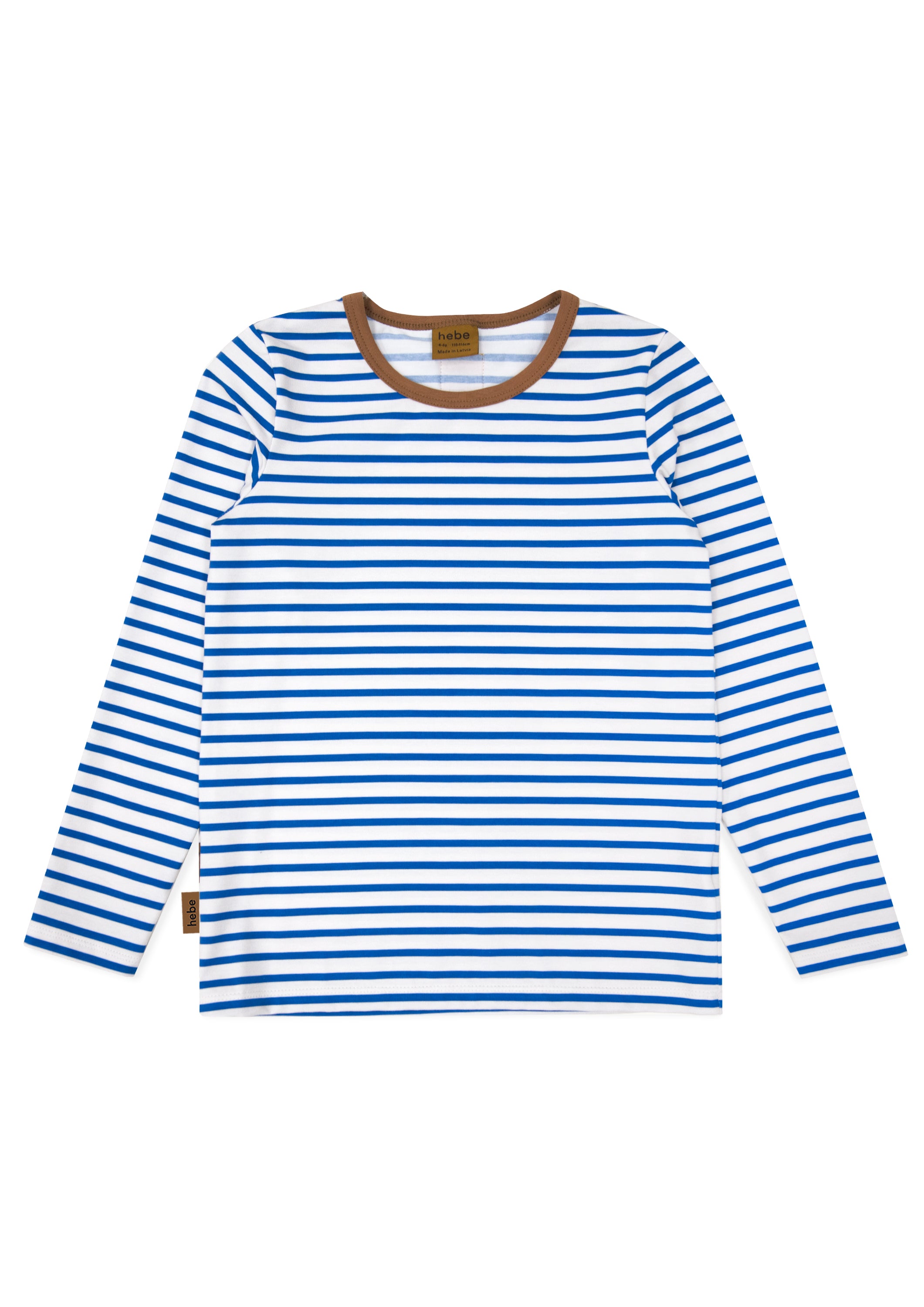 Hebe Blue Stripes Top