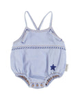 Piupiuchick Light Denim Star Romper