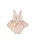 Petit Indi Pink Bunny Checked Romper