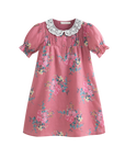 Cera Una Volta Pink Flowers Loredana Dress