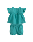 Cera Una Volta Emerald Green Franca Bloomer Set
