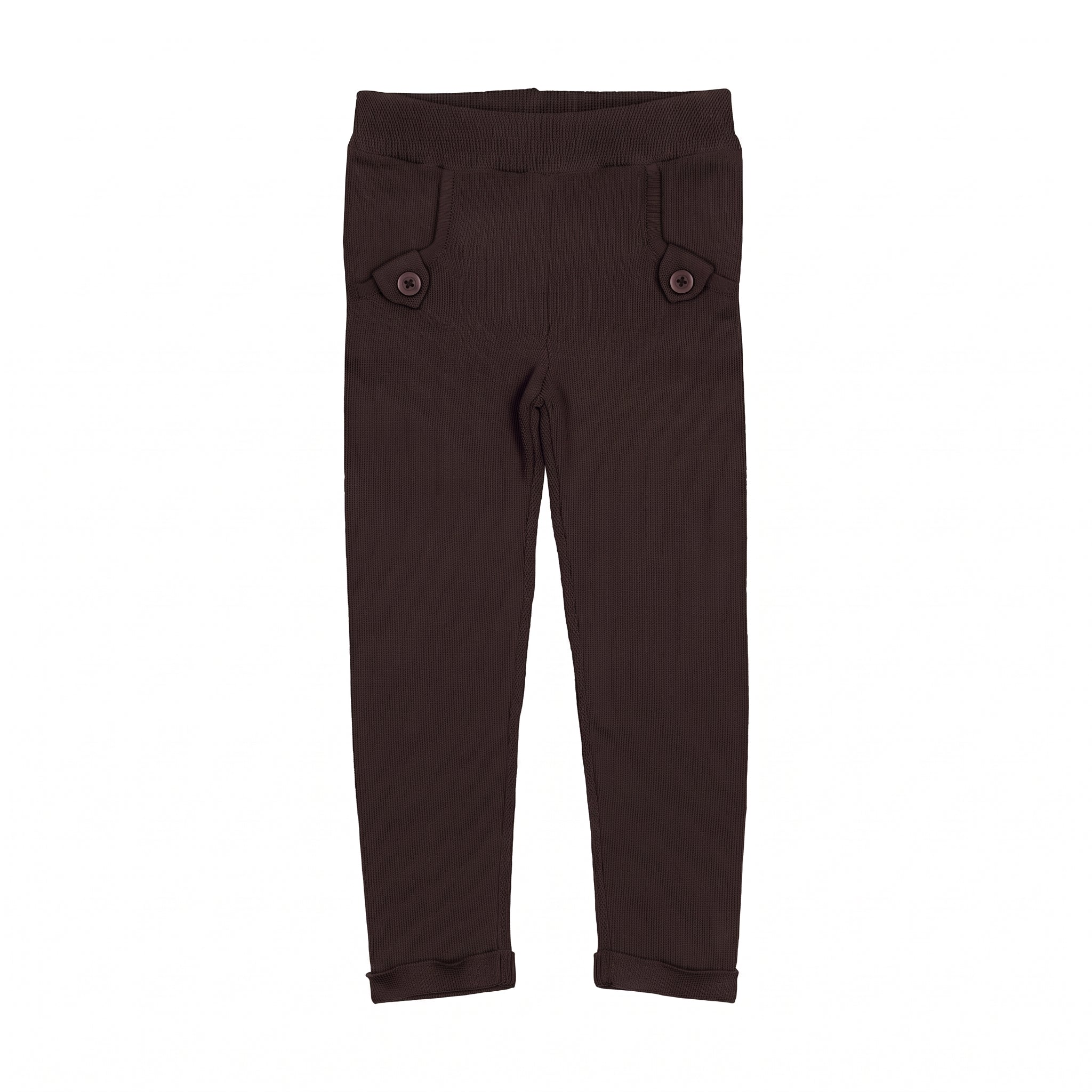 Sweet Threads Brown Milo Knit Pants
