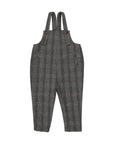 Sweet Threads Charcoal Plaid Romper
