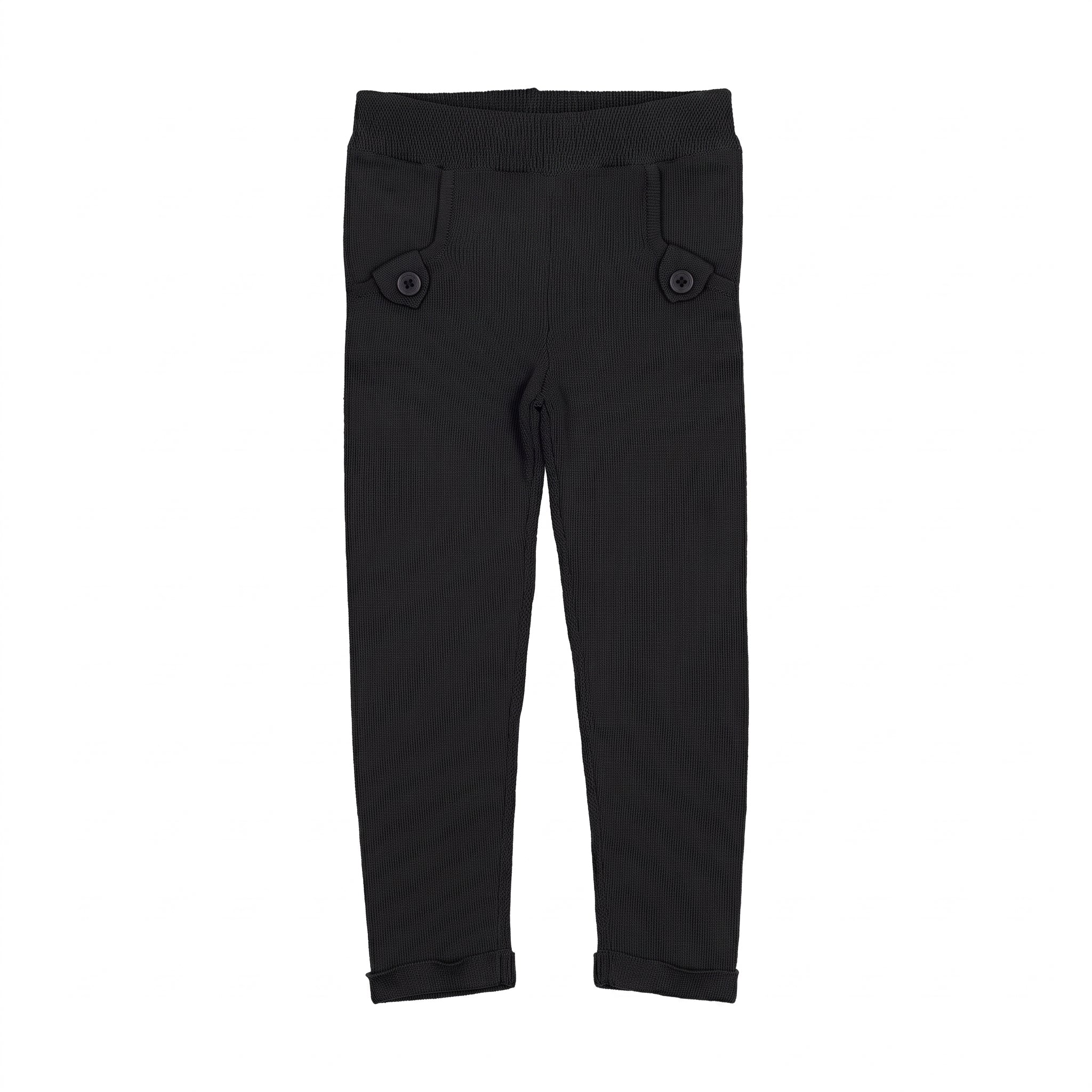 Sweet Threads Black Milo Knit Pants