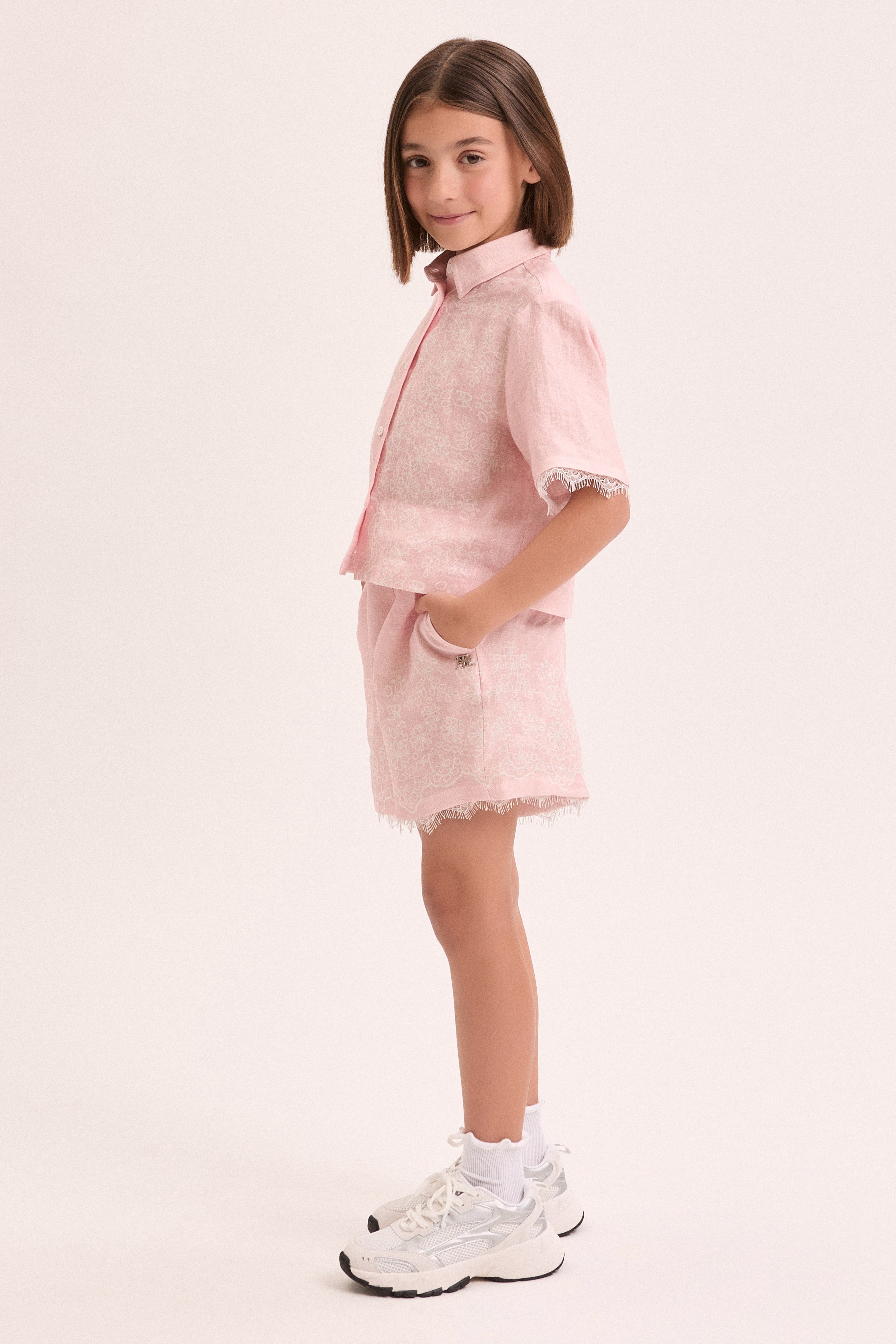 Ermanno Scervino Flowers Blouse