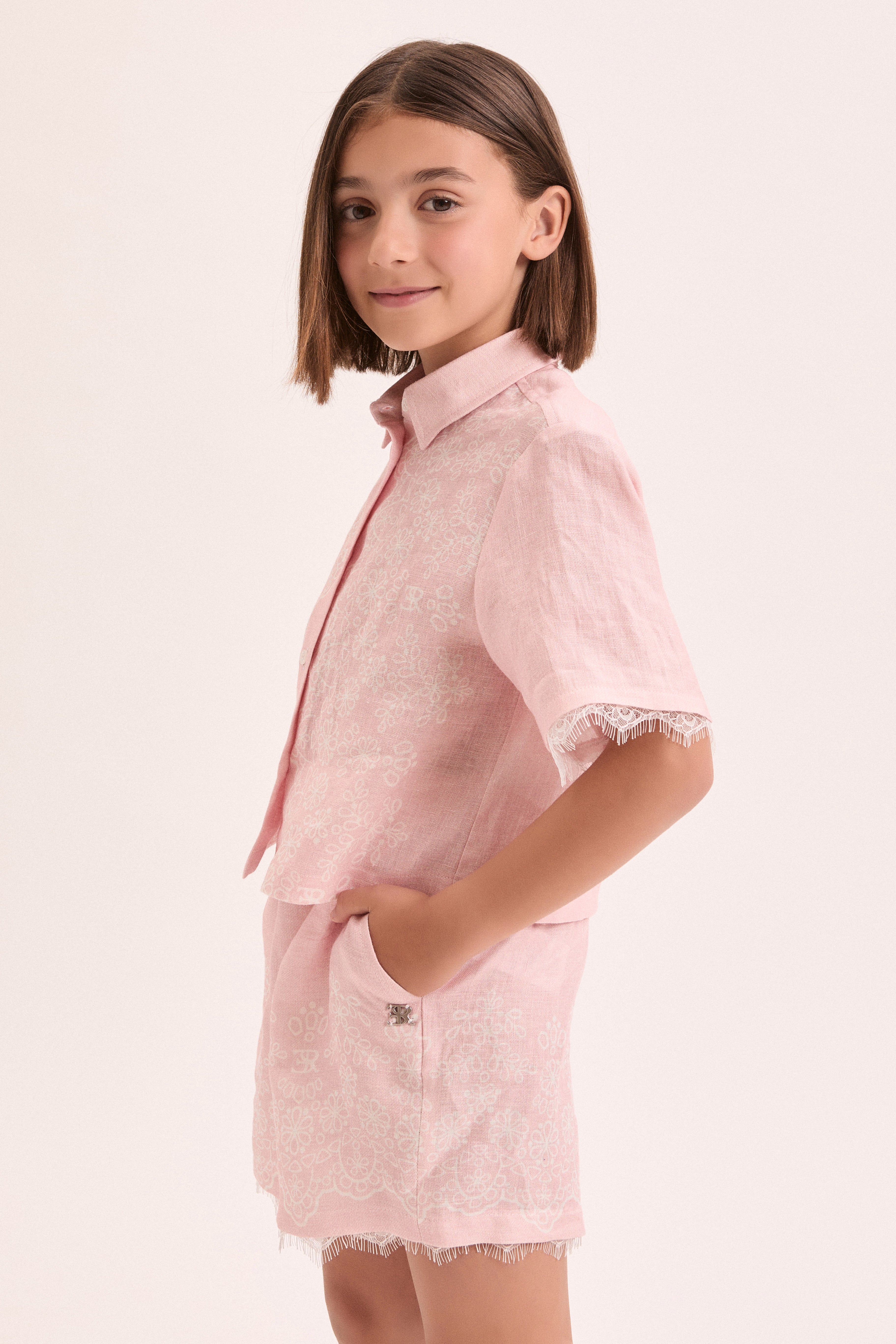 Ermanno Scervino Flowers Blouse