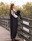 Poet Luna Taffeta Maxi Jumper
