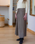 La Nina Teen Brown Wool Skirt