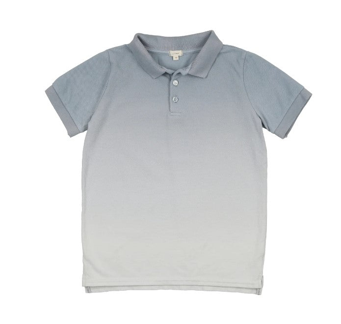 Lil Legs Ombre Short Sleeve Polo