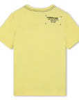 Timberland Yellow Straw Front Logo T-Shirt