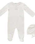 Kipp Pink Bebe Footie Set