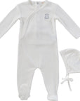Kipp Teddy Wrap Footie + Hat