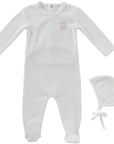 Kipp Teddy Wrap Footie + Hat