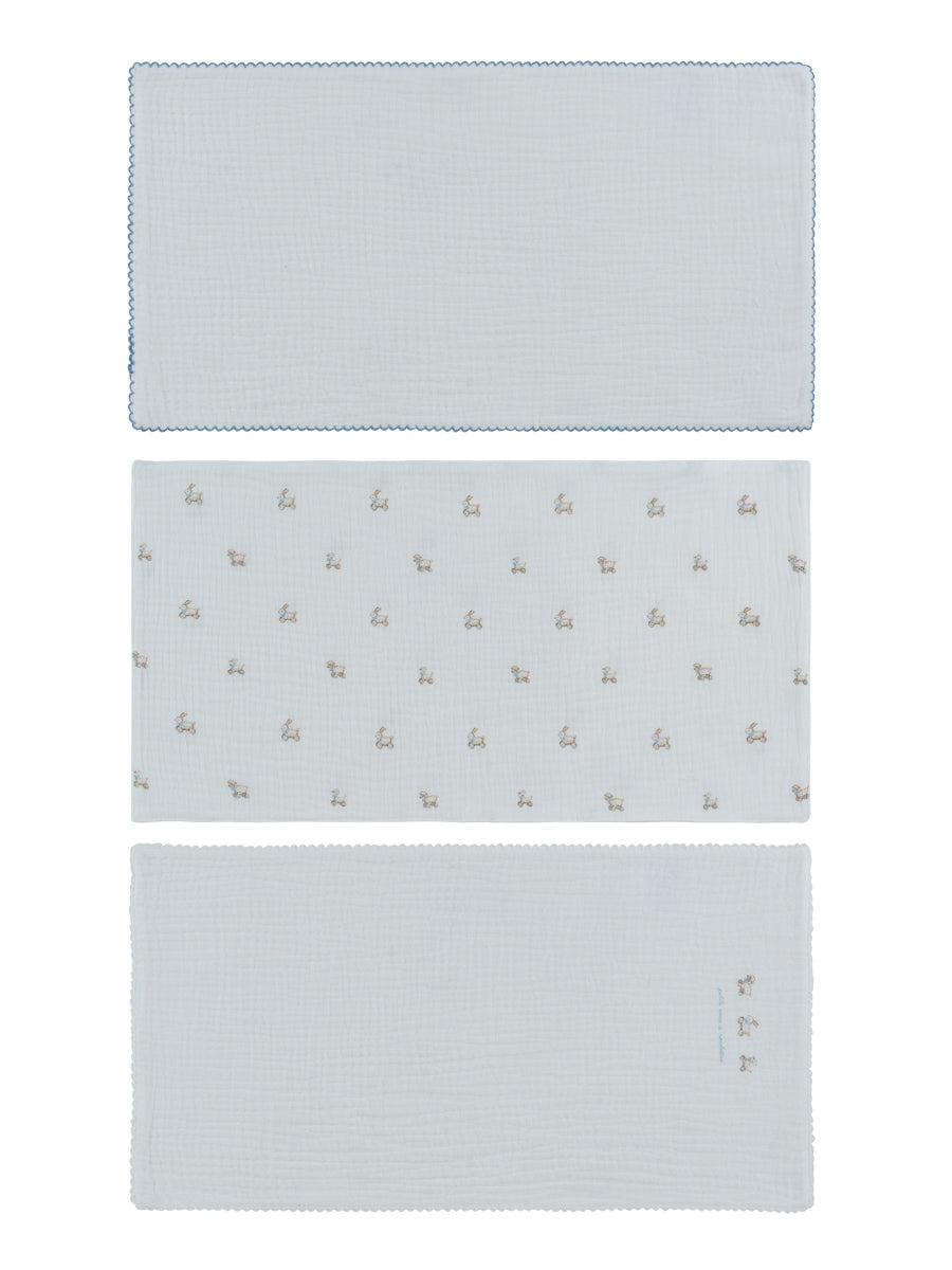 Kipp Petits Amis Plush Burp Cloth Set