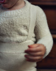 Maan Cream Mohair Sweater Set