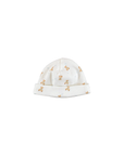 Bebe Organic Blue Teddy Footie + Hat