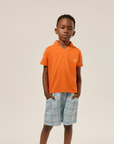 Campamento Orange Washed Polo