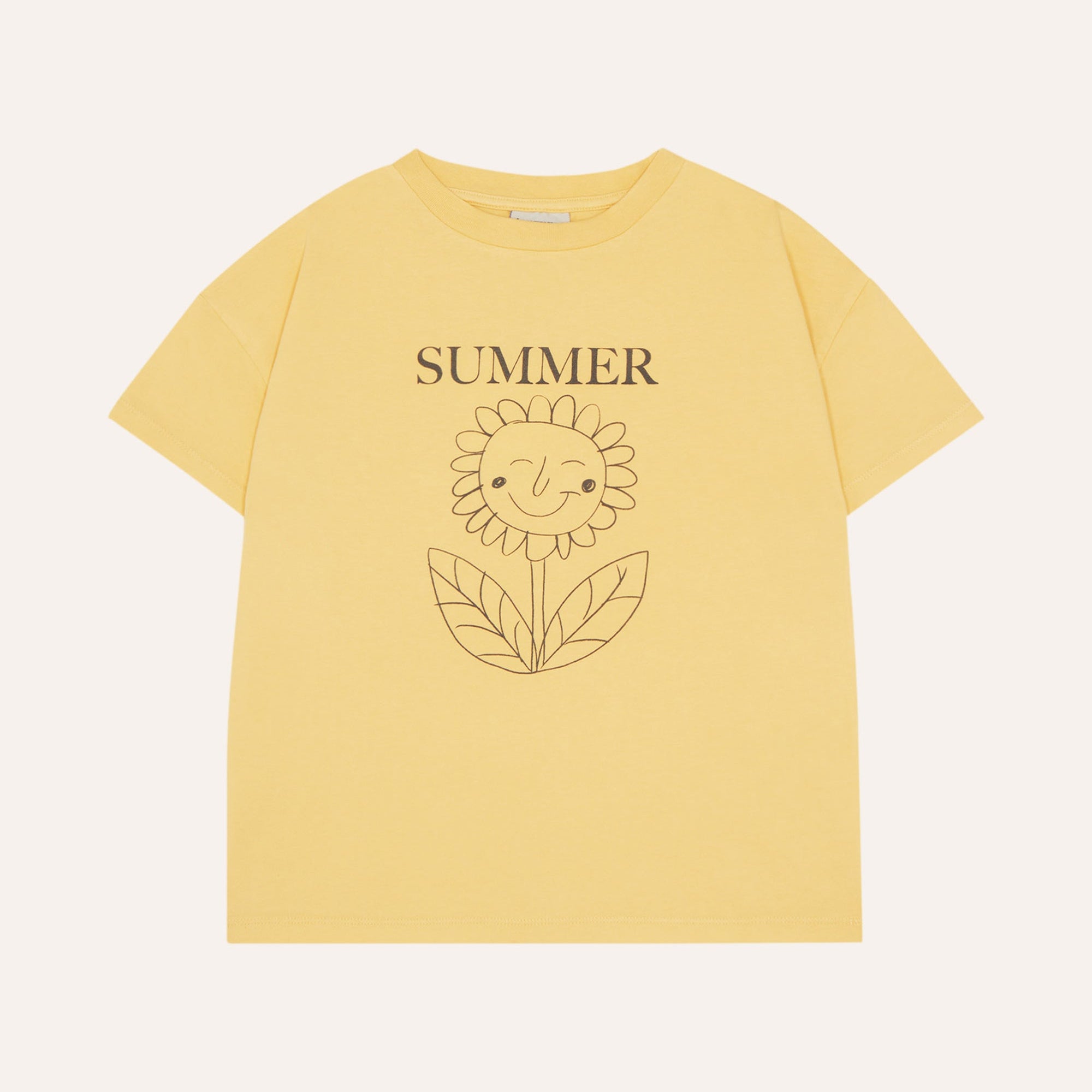 The Campamento Yellow Summer Oversized T-Shirt – flamingobabychild