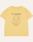 The Campamento Yellow Summer Oversized T-Shirt