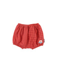 Loud Logo Gingham Bloomer Set