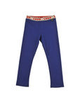 Loud Blue Flower Drop Shoulder Aop Sweater Set