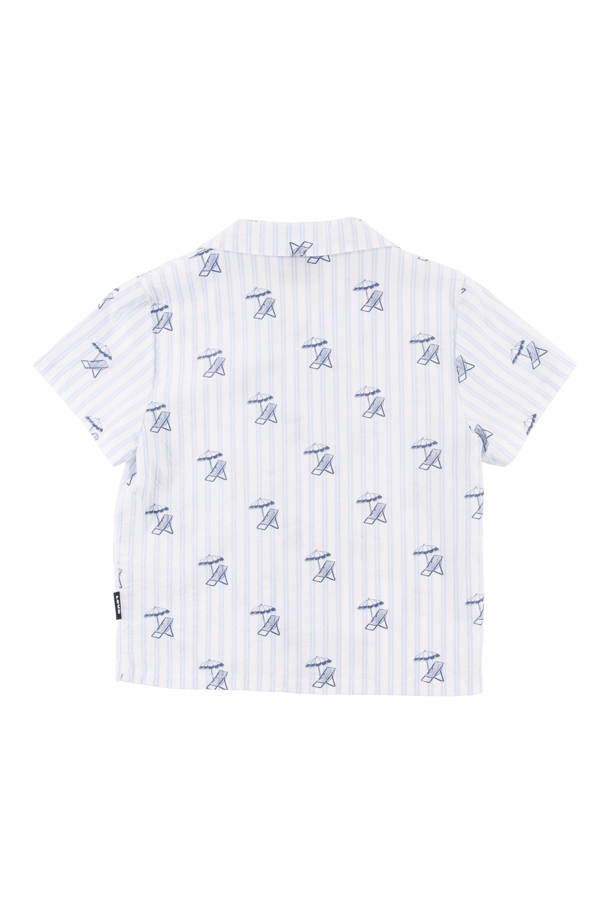 Loud Beach Bed Striped Shorts Set