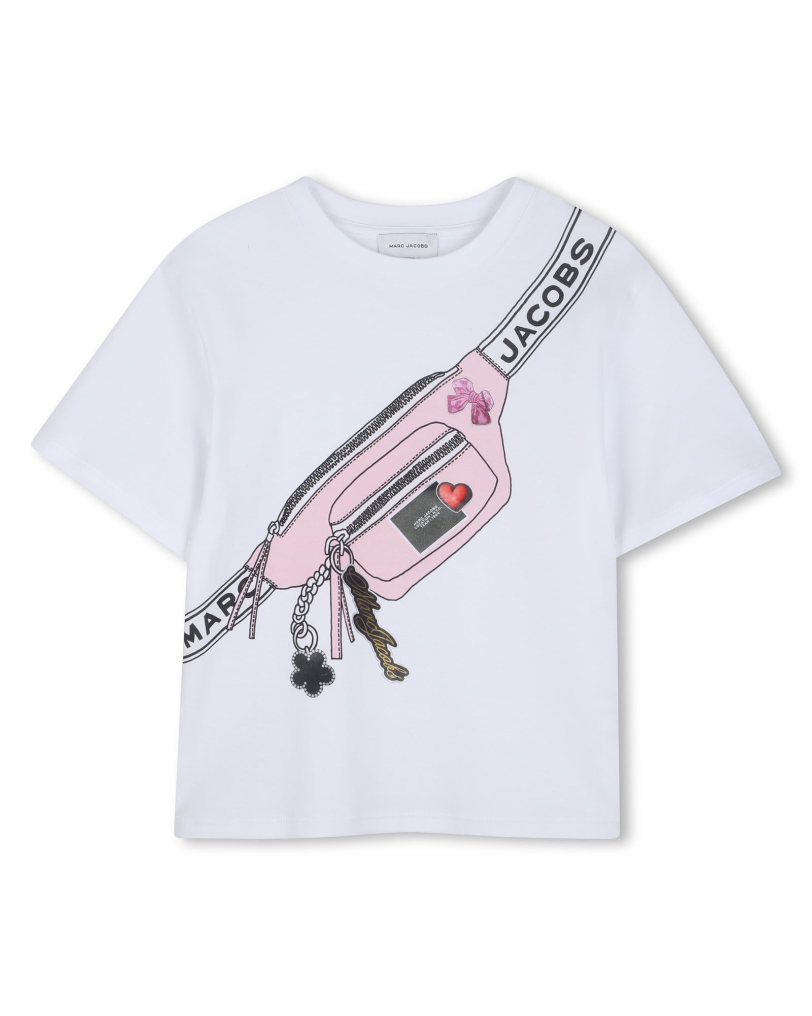 Marc Jacobs Pink Pocket Book T-Shirt
