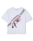 Marc Jacobs Pink Pocket Book T-Shirt