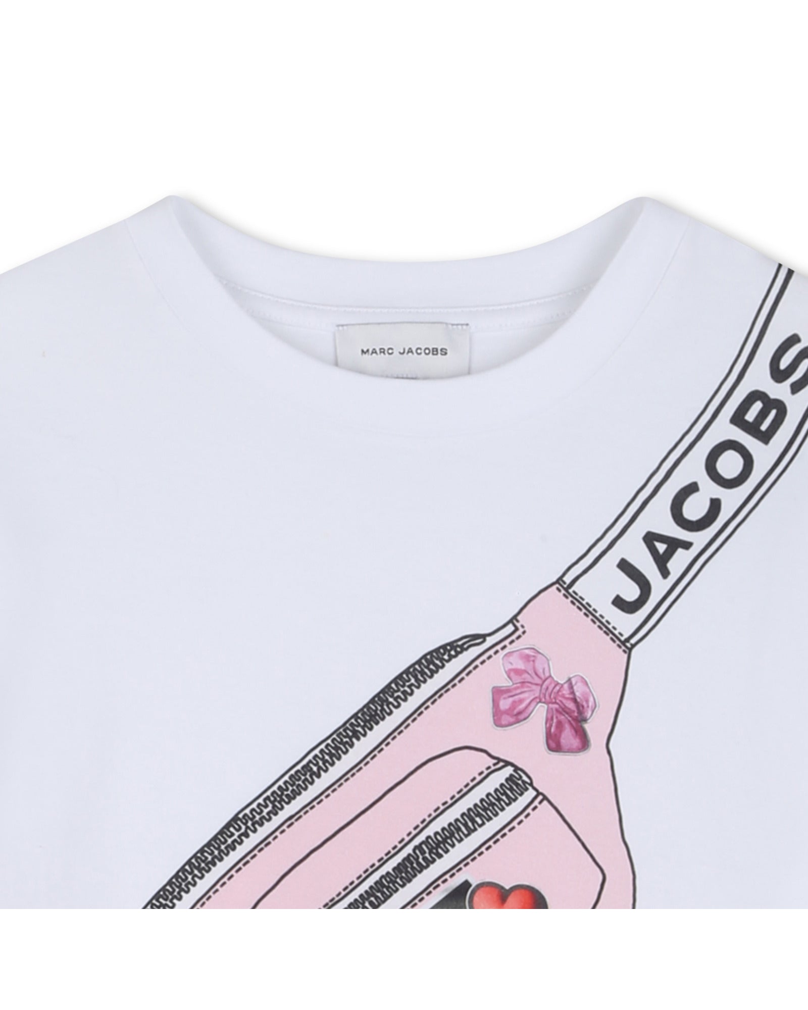 Marc Jacobs Pink Pocket Book T-Shirt
