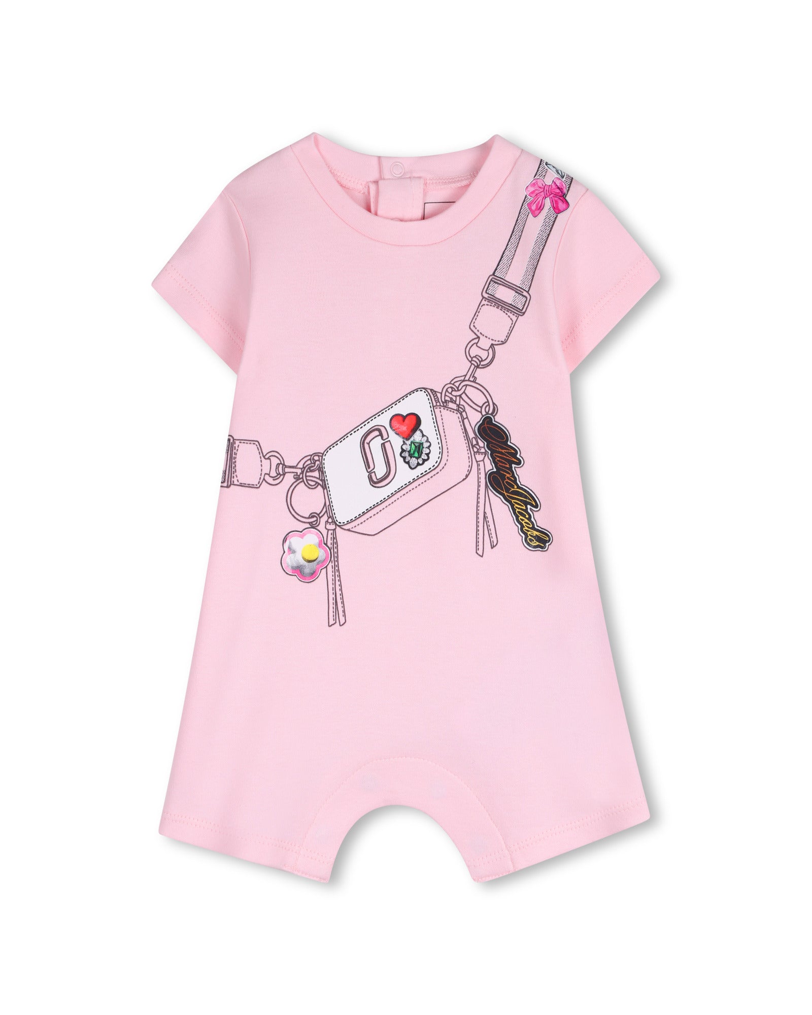 Marc Jacobs Pink Pocket Book Romper