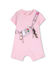 Marc Jacobs Pink Pocket Book Romper