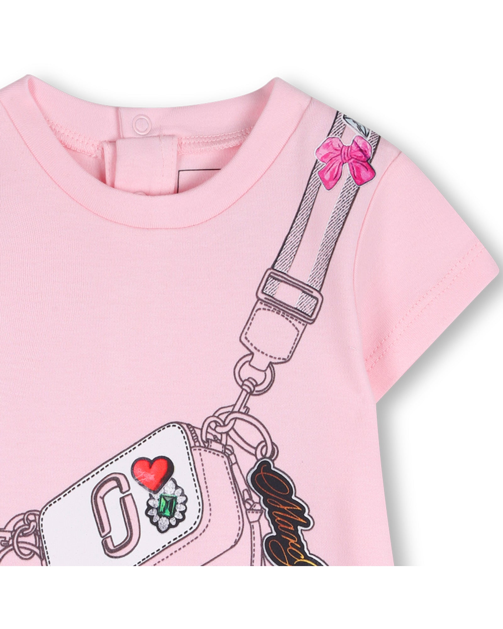 Marc Jacobs Pink Pocket Book Romper