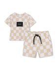 Marc Jacobs Cream Boys Short Set