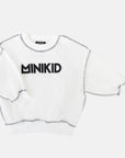 Minikid White Sweatshirt