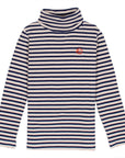 Wynken Navy Striped Rollneck