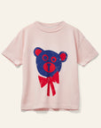 Wynken Pale Pink Bear Kite Tee