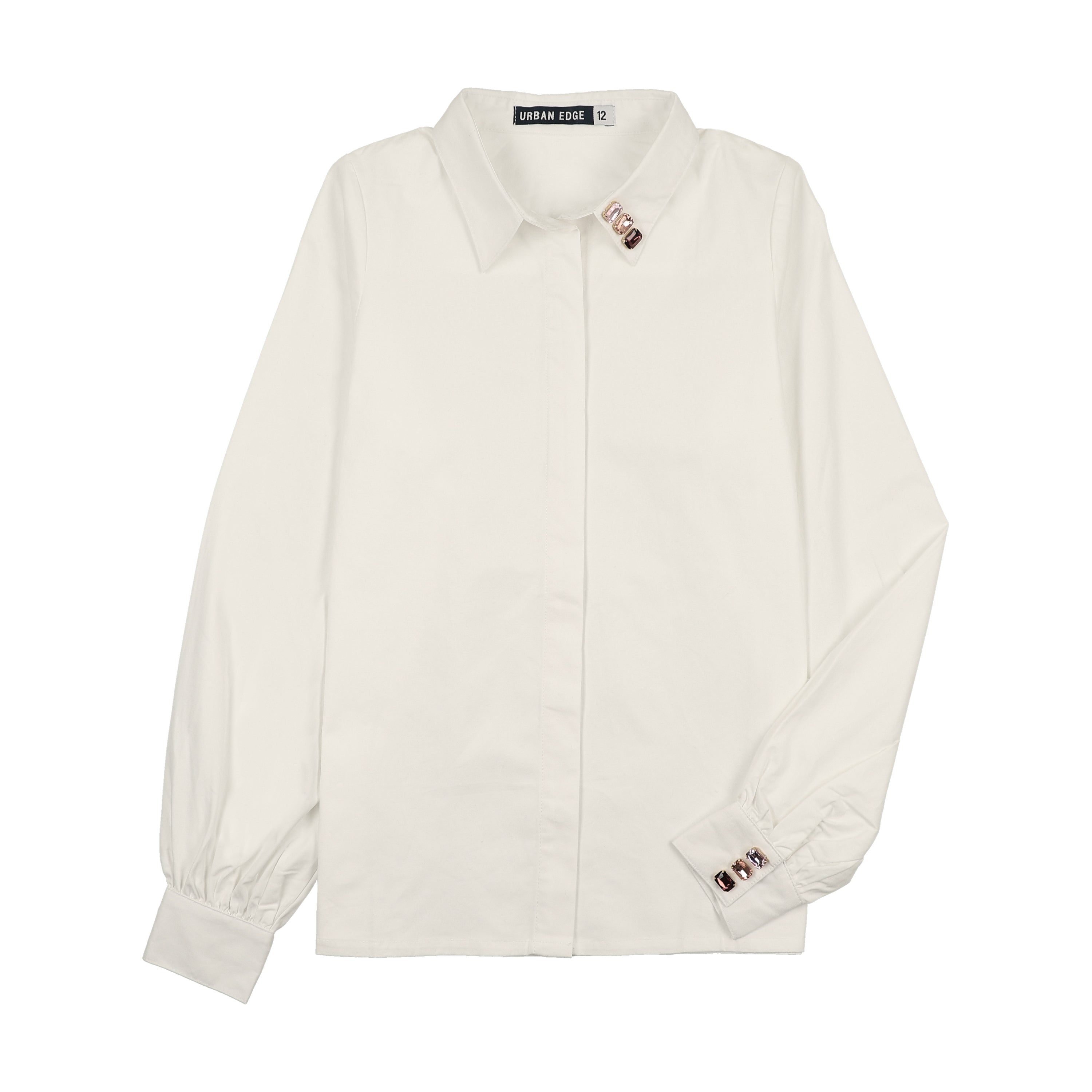 Urban Edge White Dimond Shirt