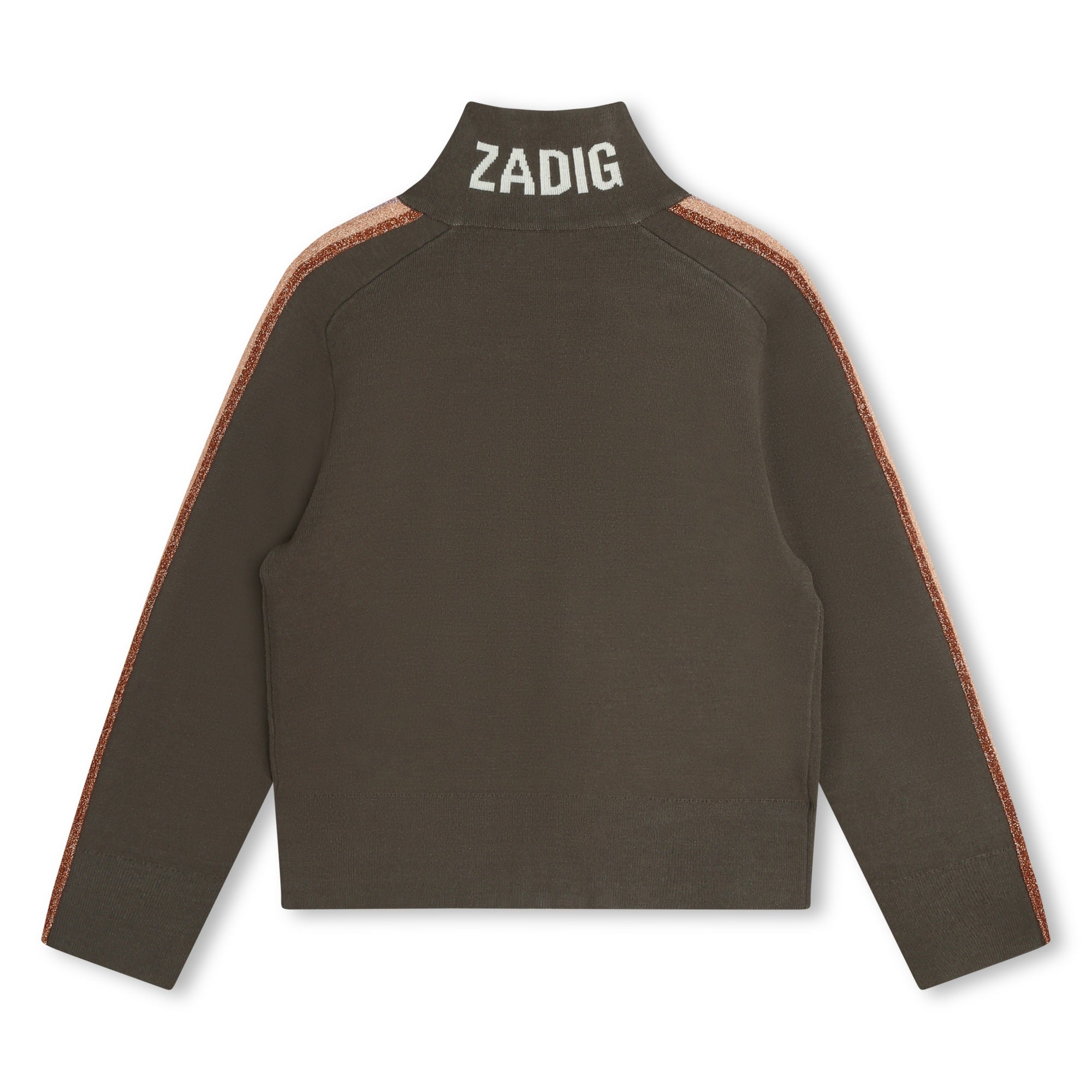 Zadig &amp; Voltaire Khaki Knit Sweatshirt