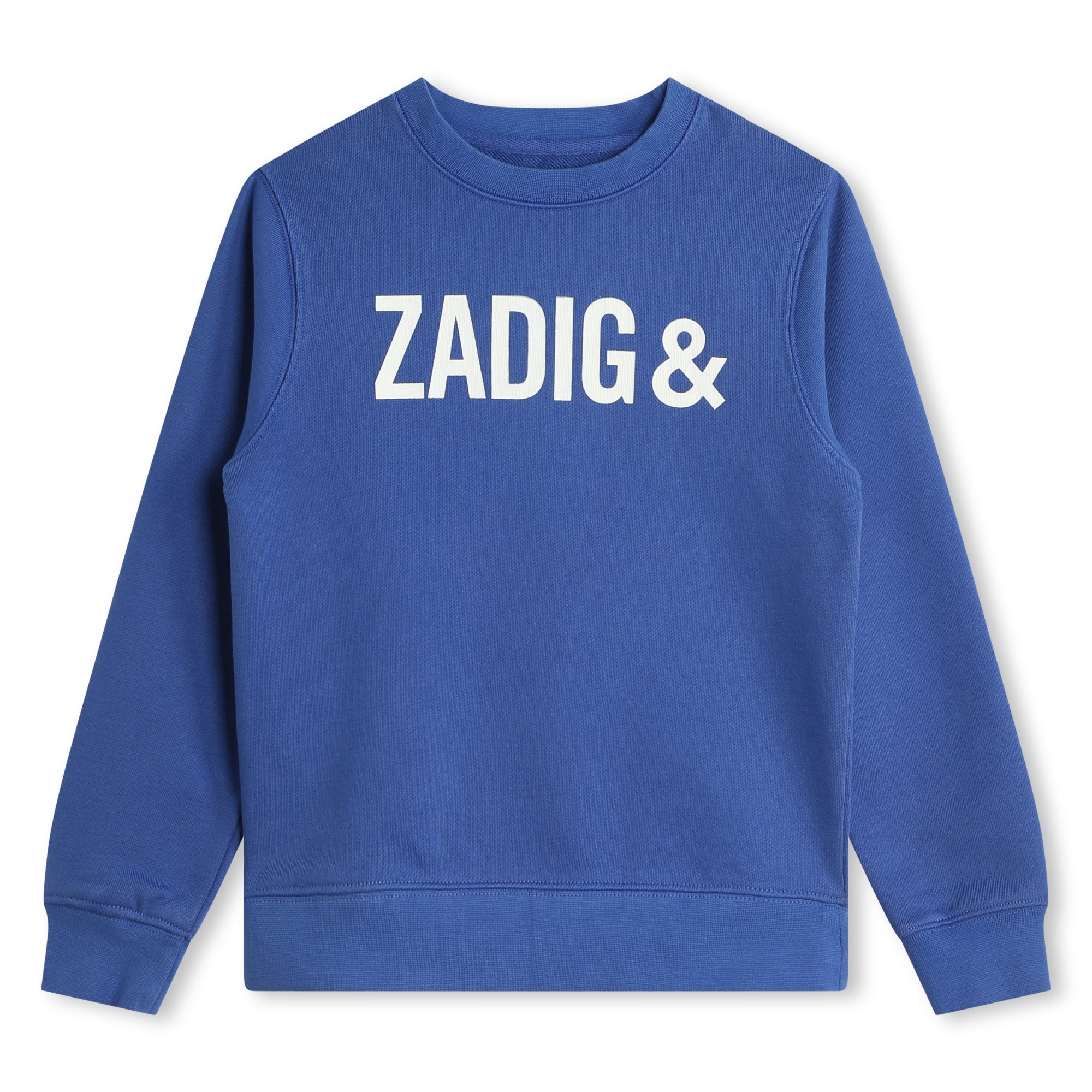 Zadig &amp; Voltaire Electric Blue Logo Sweatshirt