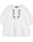 Ermanno Scervino White Blouse