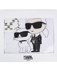 Karl Lagerfeld Newborn Blanket