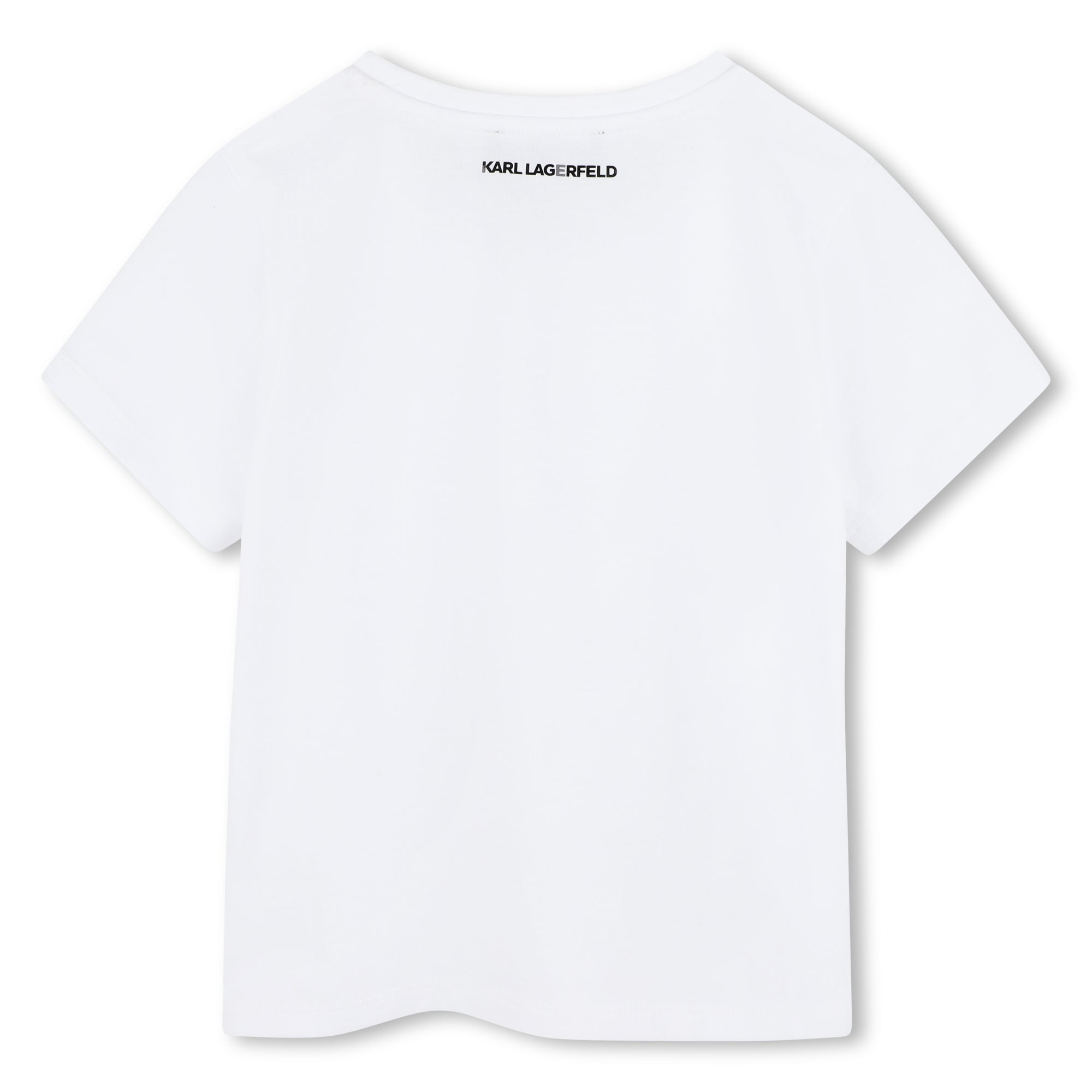 Karl Lagerfeld White Graphic T-Shirt