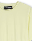 Karl Lagerfeld Wax Yellow Waistband Dress