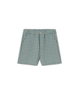 My Little Cozmo Blue Gingham Shorts Set