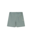 My Little Cozmo Blue Gingham Shorts Set